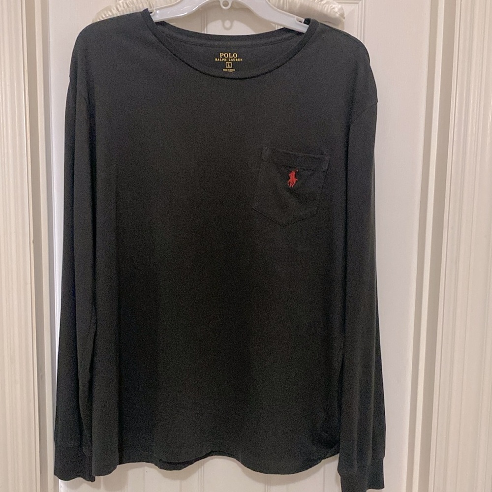 MEN’S POLO RALPH LAUREN Cotton Long Sleeve Shirt;Size L;Soft;Perfect Condition
